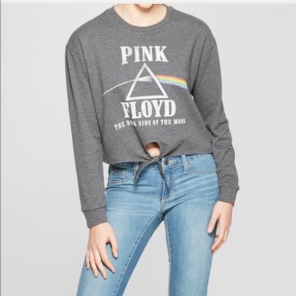 Pink Floyd Tops - Pink Floyd Dark Side of the Moon gray sweatshirt
